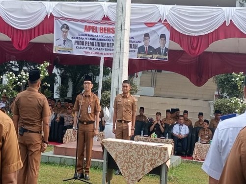 Sekda Kuansing Tekankan Kepada ASN Netralitas Jelang Pilkada Serentak